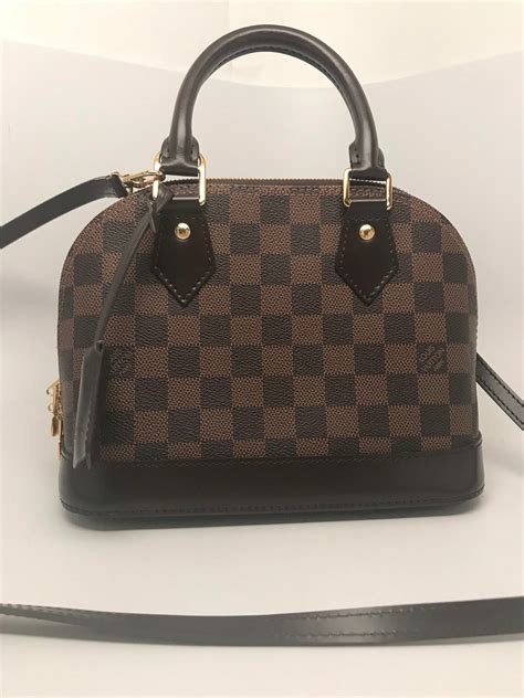 alma bb louis vuitton damier|Louis Vuitton Alma damier ebene.